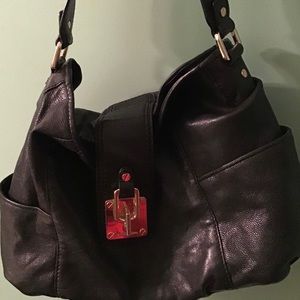 MICHAEL KORS practically new leather classic bag